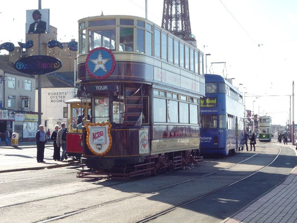 Bolton 66 and Millenium 724 at North Pier