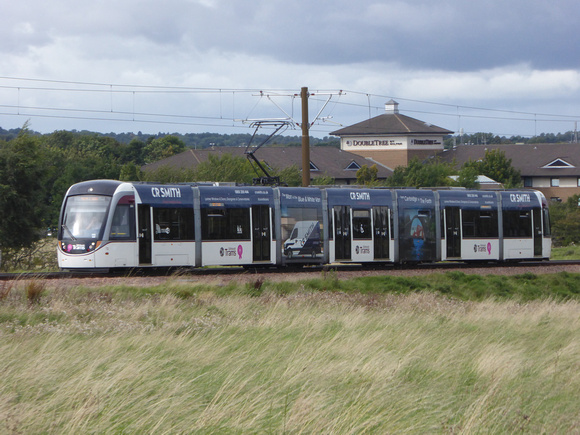 259 approaches Ingliston Park and Ride