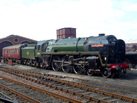 70013 Oliver Cromwell at Boness