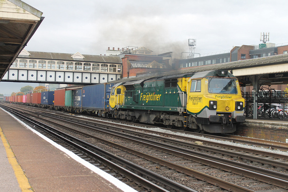 70017 at Eastleigh