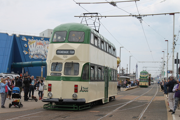 736, 66, 717 and 723 at Pleasure Beach