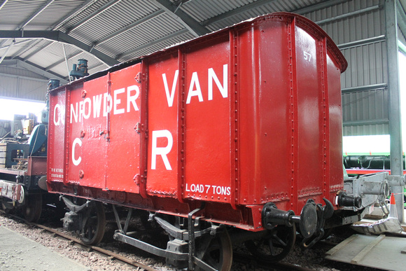 Caledonian Railway Gunpowder Van