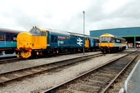 37401 and 47712 at Carlisle Kingmoor