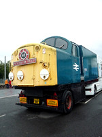 Class 40 cab at Kingmoor
