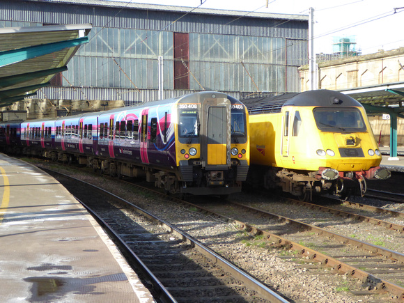 350408 and 43013 at Carlisle
