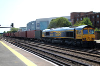 66707 at Eastleigh