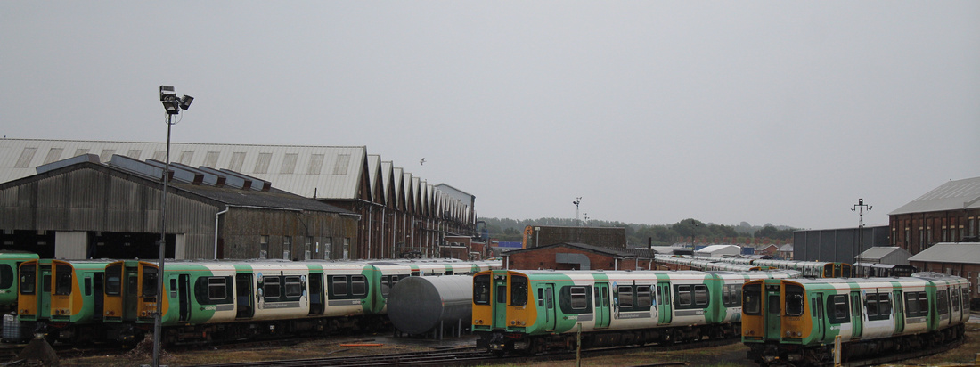 313209, 204, 211 & 205 at Eastleigh