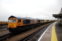 66774+66849+66847 at Eastleigh