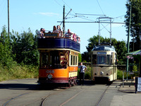 Glasgow 1068 and Berlin 3006 at Crich
