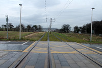 View from Gogarburn stop towards Gogar Depot