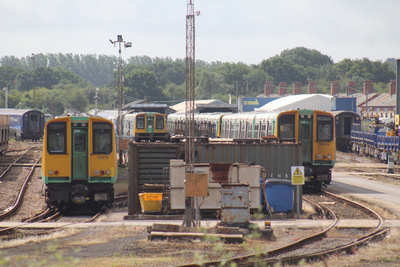 313213, 313217 & 313219 at Eastleigh