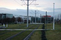 View from Edinburgh Park Station towards Gyle Centre