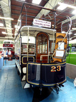 Edinburgh Horse Tram 23 at Lathalmond