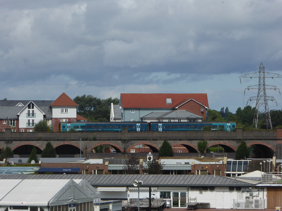 Class 158 at Chester Racecourse