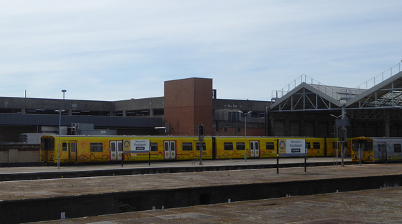 508136 and 508117 at Southport