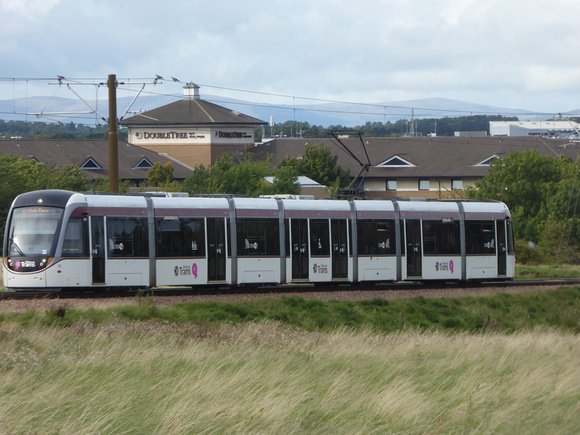 258 approaches Ingliston Park and Ride