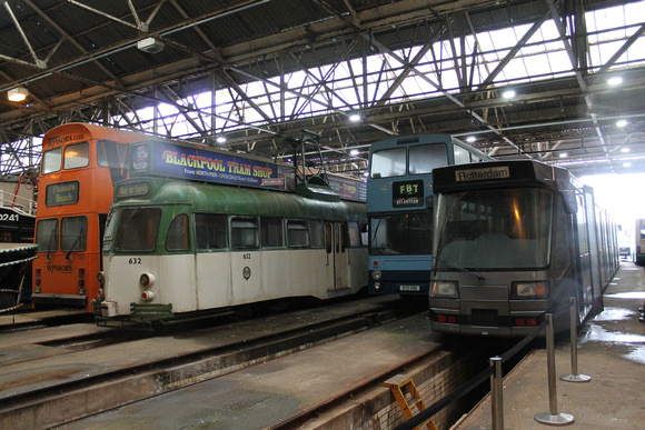 761, 632 and trampower tram