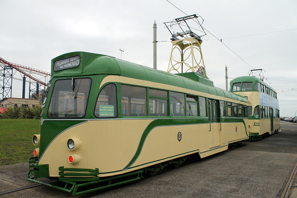 621 and 715 at Pleasure Beach