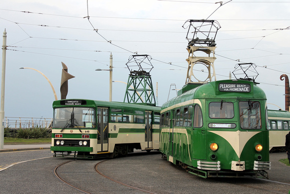 648 and 623 at Pleasure Beach