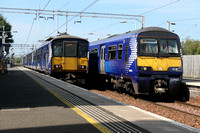 318253 & 320401+320322 at Newton