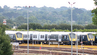 701047, 701014 and 701015 at Eastleigh