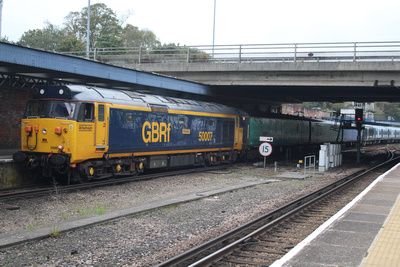 500059 tnt 50007 at Bournemouth