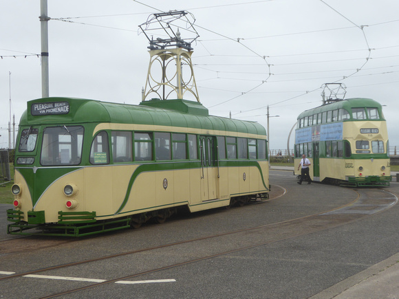 621 and 715 at Pleasure Beach