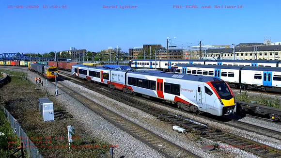 Class 755 at Peterborough