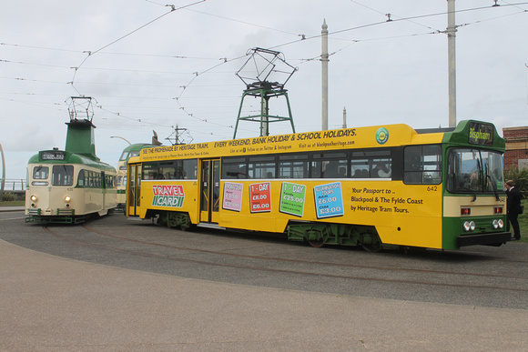 642 and 631 at Pleasure Beach