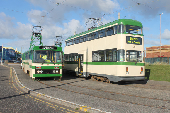 648 and 718 at Pleasure Beach