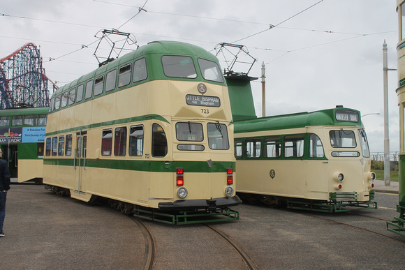 723 and 631 at Pleasure Beach