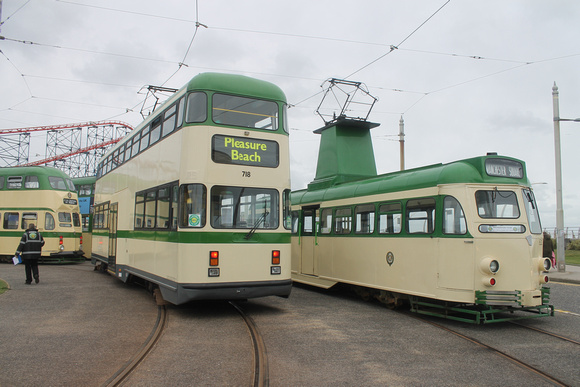718 and 761 at Pleasure Beach