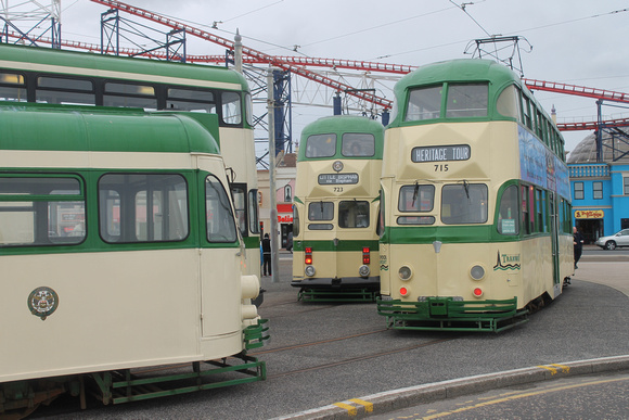718, 631, 723 and 715 at Pleasure Beach