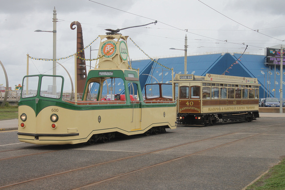 600 and 40 at Pleasure Beach