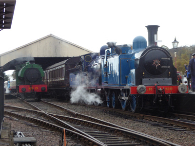 19, 419 and 828 at Bo'ness