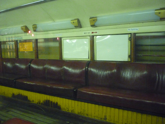 Subway car 1 interior