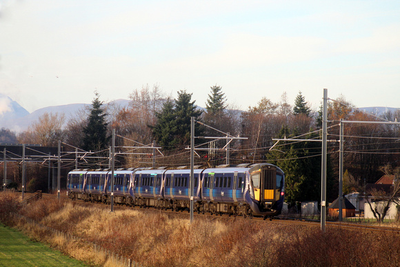 385023+385038 at Bannockburn Station Road