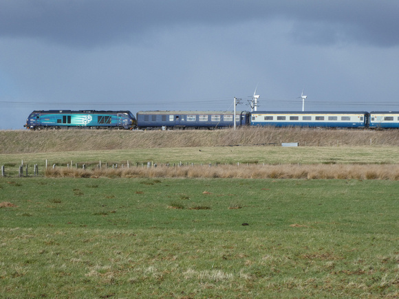 68016 at Carstairs East Junction