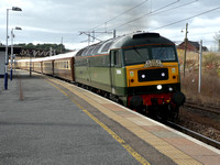 47501 tnt 47593  at Carstairs