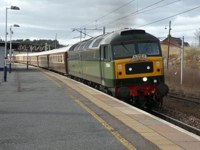 47501 tnt 47593  at Carstairs