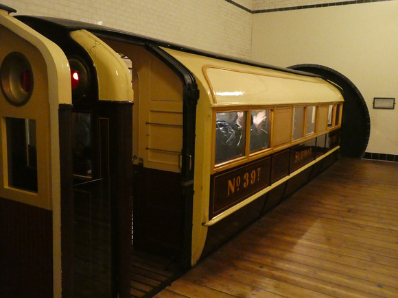 Subway Trailer 39 at Riverside Museum