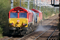 66182 tnt 66065 at West Calder