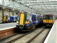 380022 + 314202 at Glasgow Central