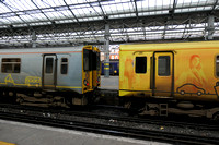 507033 and 507014 at Southport