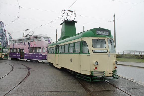 713 and 631 at Pleasure Beach