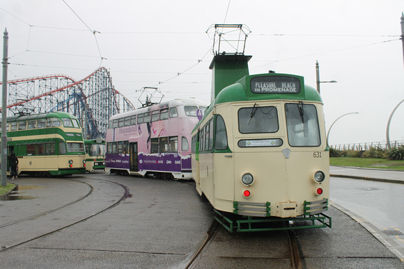 717, 713 and 631 at Pleasure Beach
