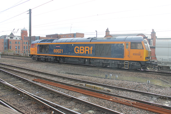 60021 at Newcastle