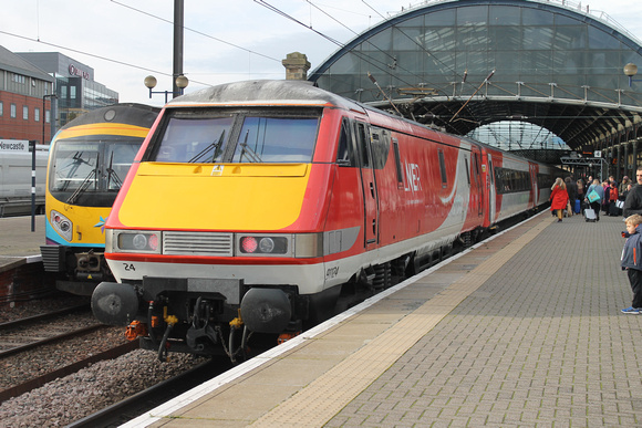 91124 at Newcastle