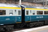 Blue and Grey Mark 3 coaches