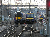 385020, 170416 and an unidentified 170 at Haymarket